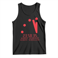 Doomsday Clock Armageddon Tank Top Almost Midnight Always Scrolling