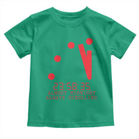 Doomsday Clock Armageddon Toddler T Shirt Almost Midnight Always Scrolling