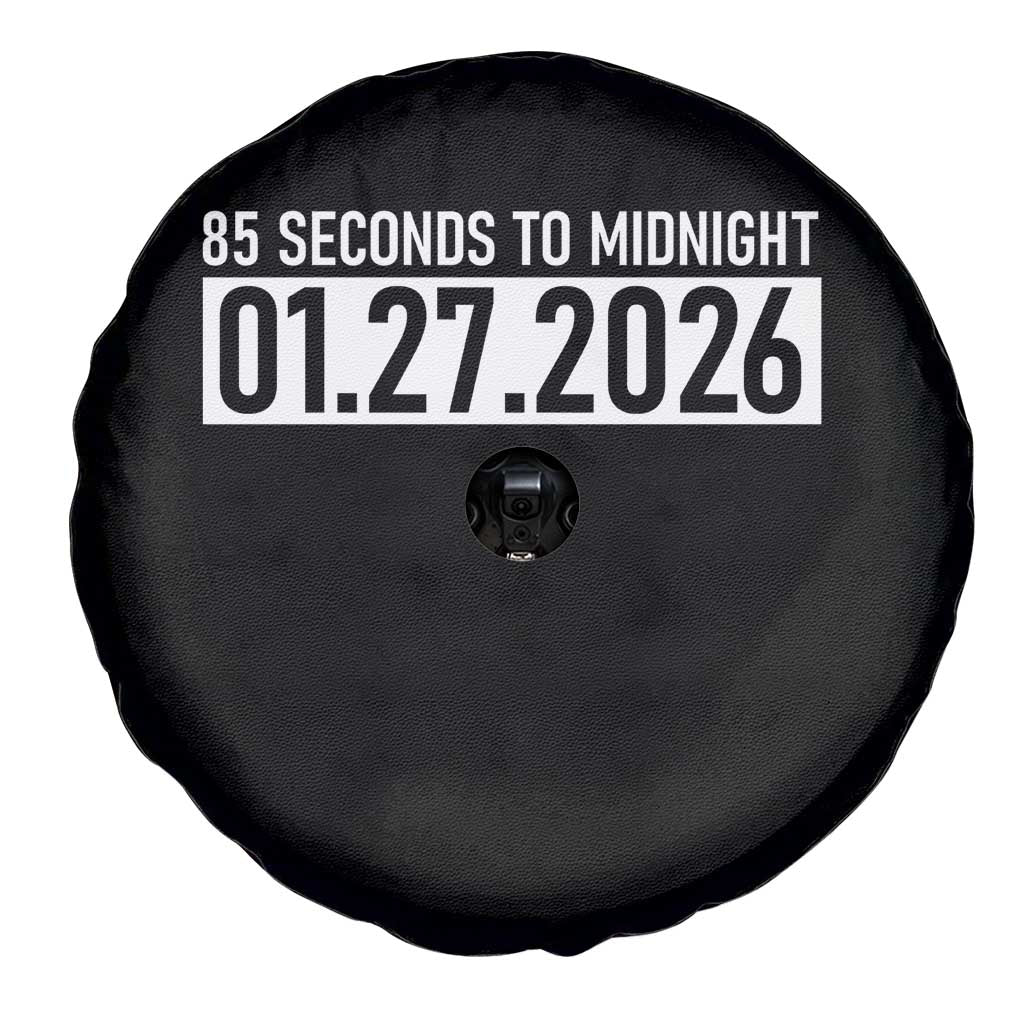 Doomsday Clock Armageddon Spare Tire Cover 85 Second To Midnight