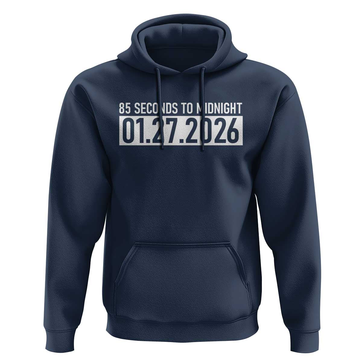 Doomsday Clock Armageddon Hoodie 85 Second To Midnight