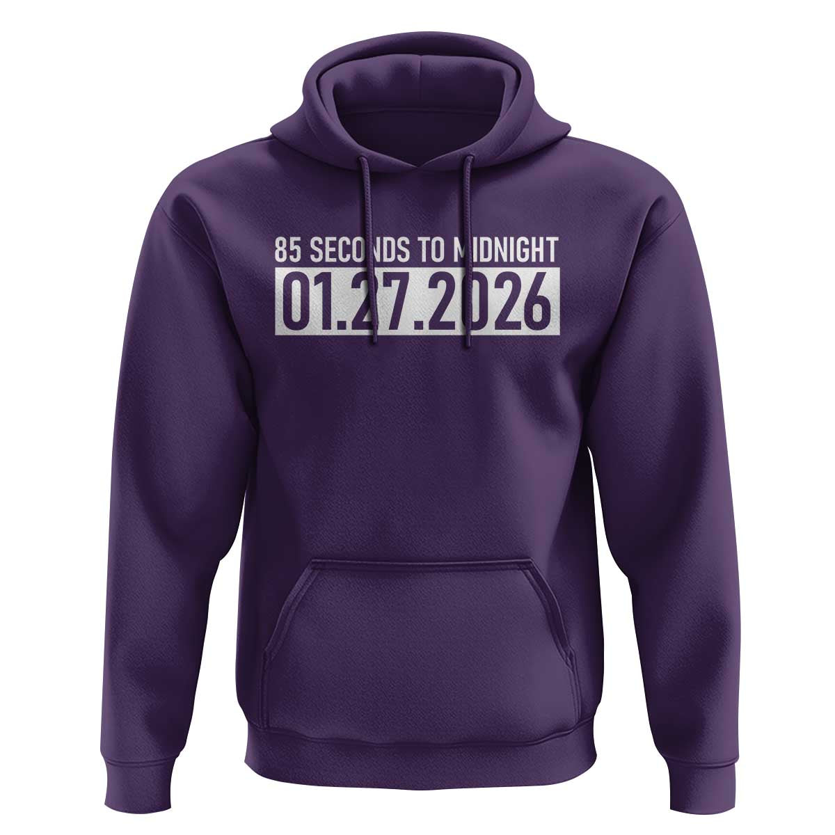 Doomsday Clock Armageddon Hoodie 85 Second To Midnight