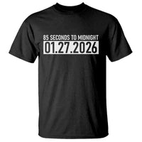 Doomsday Clock Armageddon T Shirt 85 Second To Midnight