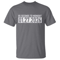 Doomsday Clock Armageddon T Shirt 85 Second To Midnight