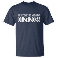 Doomsday Clock Armageddon T Shirt 85 Second To Midnight