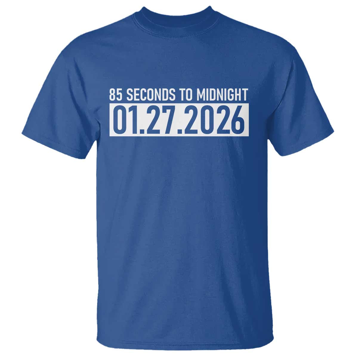 Doomsday Clock Armageddon T Shirt 85 Second To Midnight