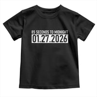 Doomsday Clock Armageddon Toddler T Shirt 85 Second To Midnight