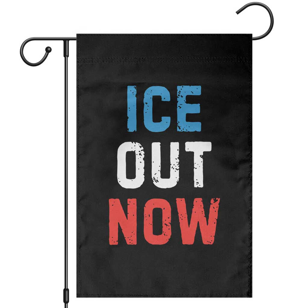 Ice Out Garden Flag Minneapolis Resist ICE Immigration Rights Protest