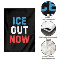 Ice Out Garden Flag Minneapolis Resist ICE Immigration Rights Protest