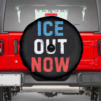 Ice Out Spare Tire Cover Minneapolis Resist ICE Immigration Rights Protest