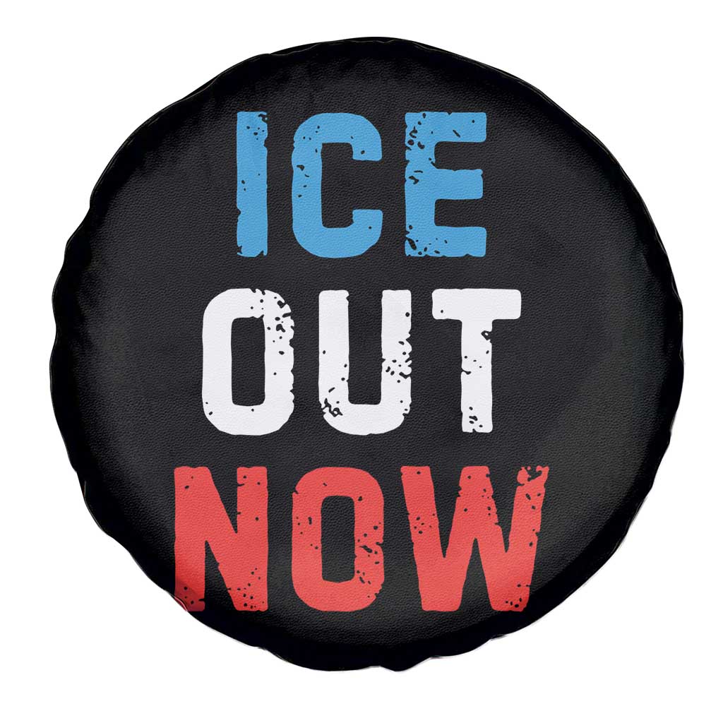 Ice Out Spare Tire Cover Minneapolis Resist ICE Immigration Rights Protest