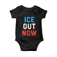 Ice Out Baby Onesie Minneapolis Resist ICE Immigration Rights Protest
