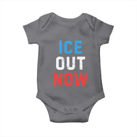 Ice Out Baby Onesie Minneapolis Resist ICE Immigration Rights Protest