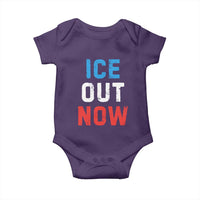 Ice Out Baby Onesie Minneapolis Resist ICE Immigration Rights Protest