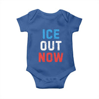 Ice Out Baby Onesie Minneapolis Resist ICE Immigration Rights Protest