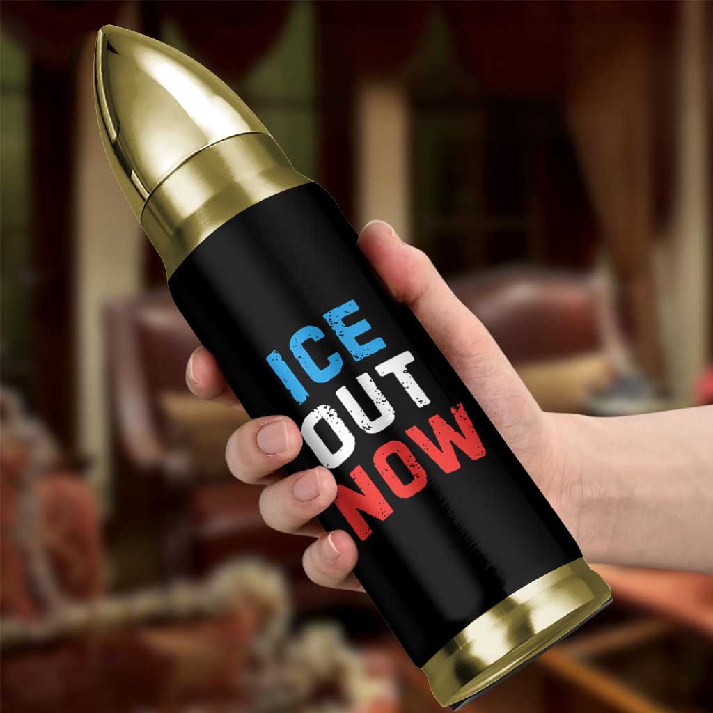 Ice Out Bullet Tumbler Minneapolis Resist ICE Immigration Rights Protest