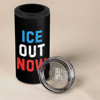 Ice Out 4 in 1 Can Cooler Tumbler Minneapolis Resist ICE Immigration Rights Protest