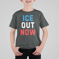 Ice Out T Shirt For Kid Minneapolis Resist ICE Immigration Rights Protest
