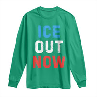 Ice Out Long Sleeve Shirt Minneapolis Resist ICE Immigration Rights Protest