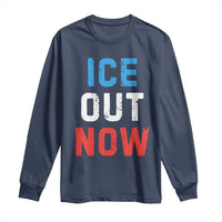 Ice Out Long Sleeve Shirt Minneapolis Resist ICE Immigration Rights Protest