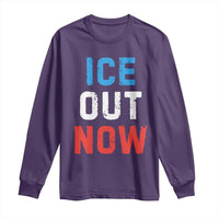 Ice Out Long Sleeve Shirt Minneapolis Resist ICE Immigration Rights Protest