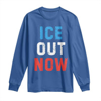 Ice Out Long Sleeve Shirt Minneapolis Resist ICE Immigration Rights Protest