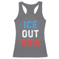 Ice Out Racerback Tank Top Minneapolis Resist ICE Immigration Rights Protest