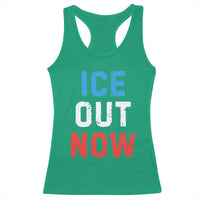 Ice Out Racerback Tank Top Minneapolis Resist ICE Immigration Rights Protest