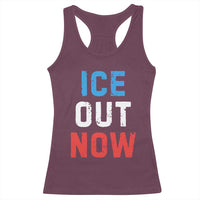 Ice Out Racerback Tank Top Minneapolis Resist ICE Immigration Rights Protest