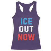 Ice Out Racerback Tank Top Minneapolis Resist ICE Immigration Rights Protest