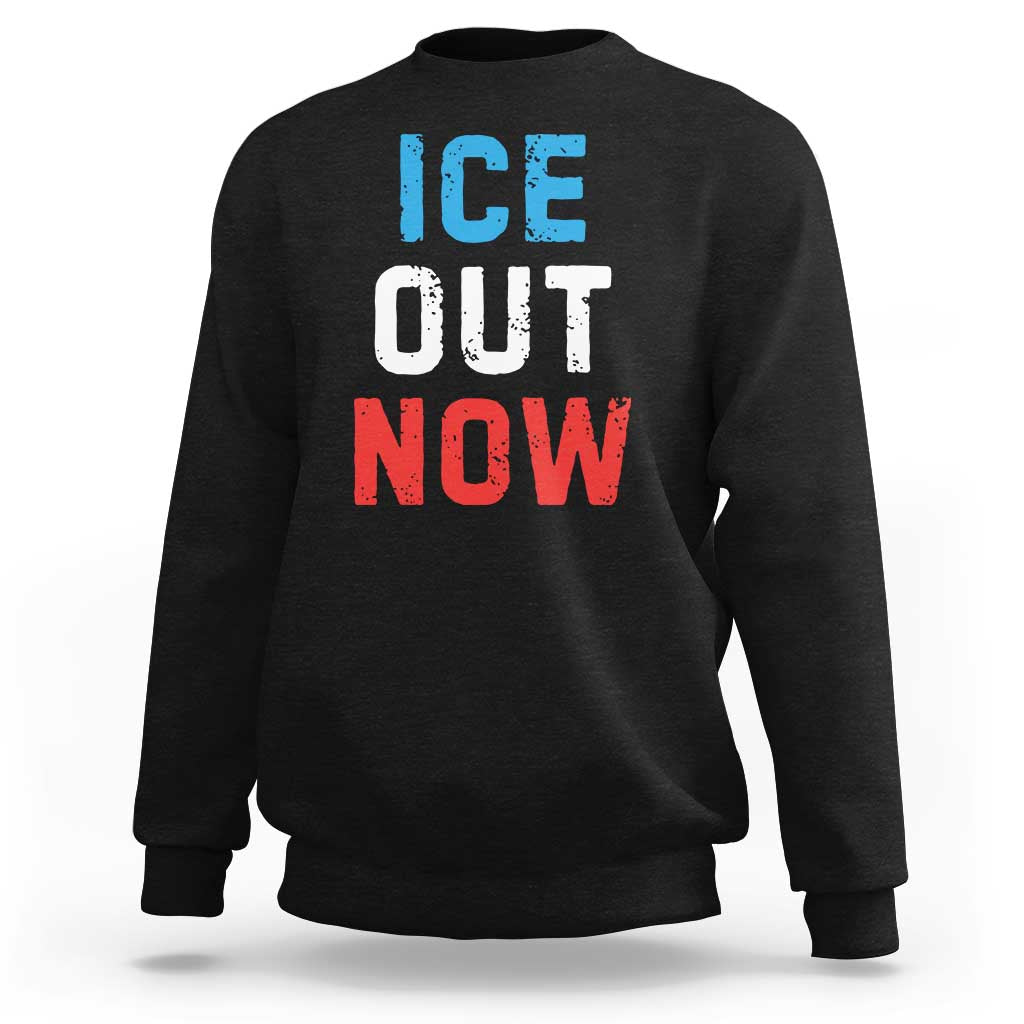 Ice Out Sweatshirt Minneapolis Resist ICE Immigration Rights Protest