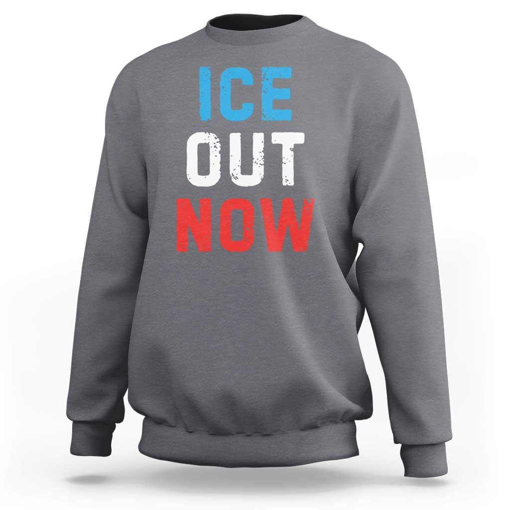 Ice Out Sweatshirt Minneapolis Resist ICE Immigration Rights Protest