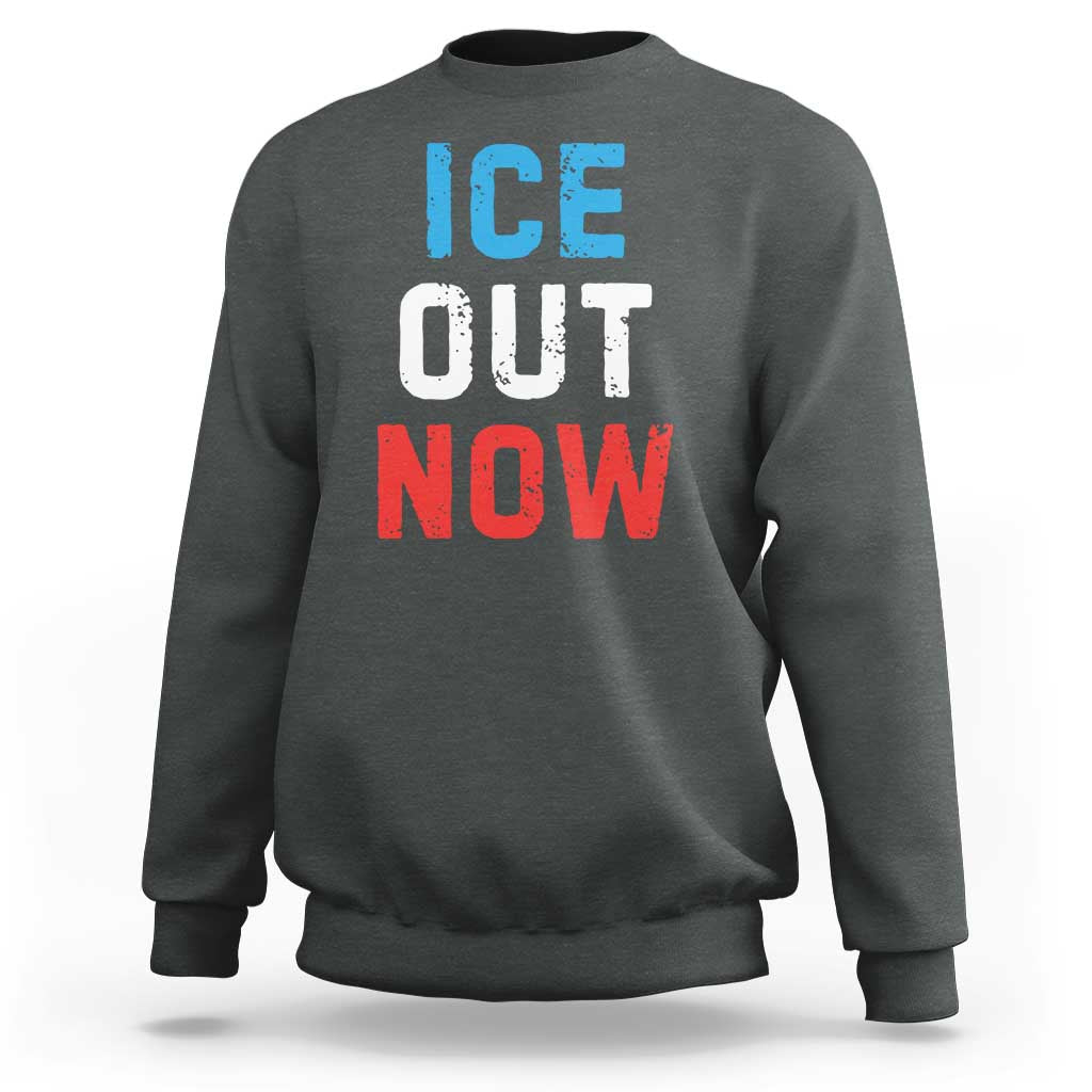 Ice Out Sweatshirt Minneapolis Resist ICE Immigration Rights Protest