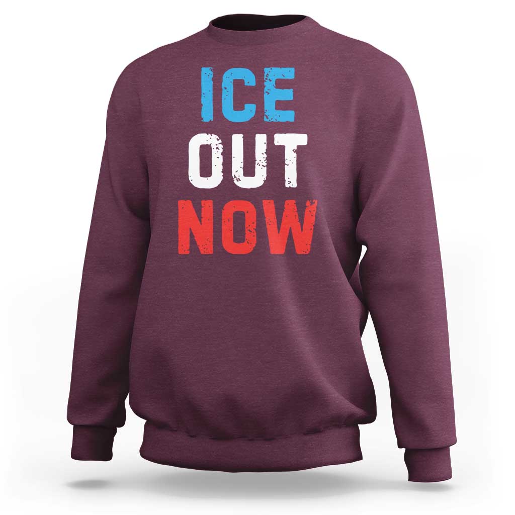 Ice Out Sweatshirt Minneapolis Resist ICE Immigration Rights Protest