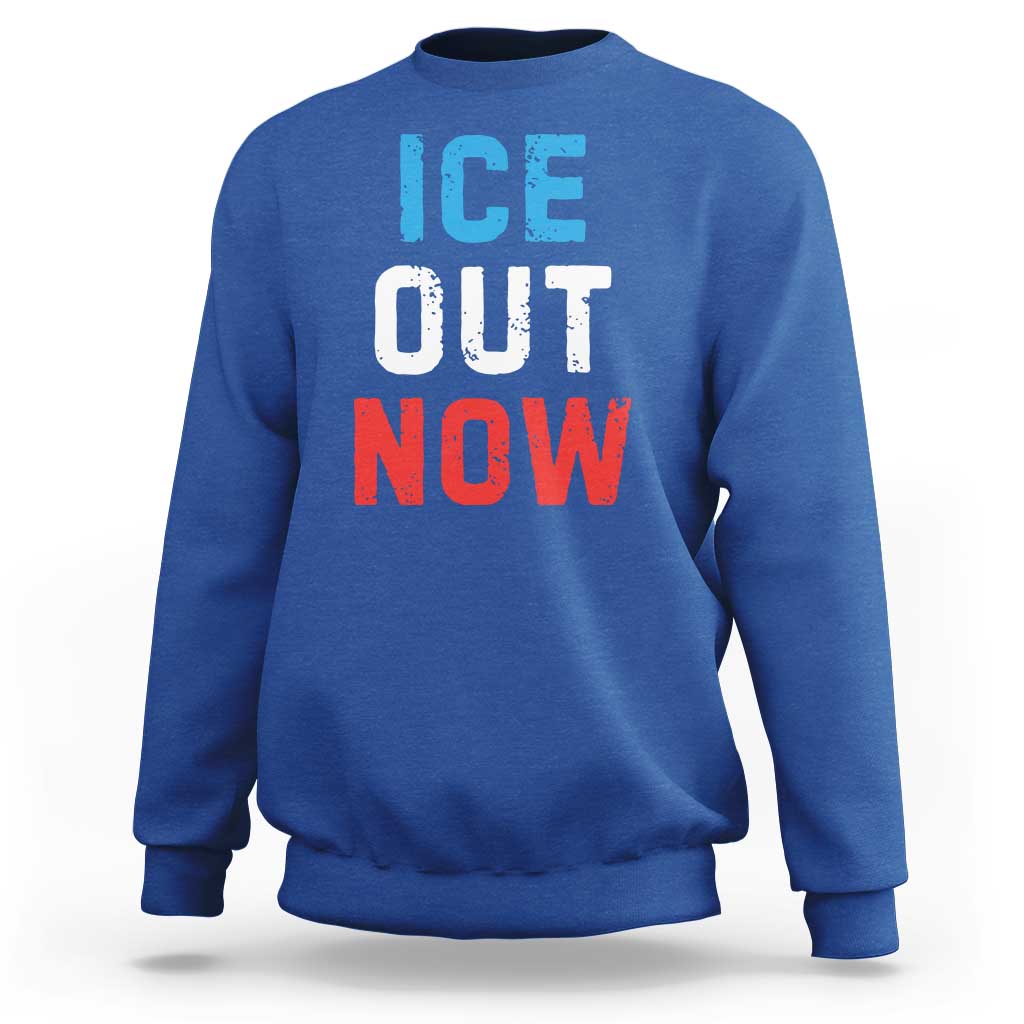 Ice Out Sweatshirt Minneapolis Resist ICE Immigration Rights Protest