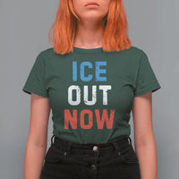 Ice Out T Shirt For Women Minneapolis Resist ICE Immigration Rights Protest