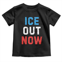 Ice Out Toddler T Shirt Minneapolis Resist ICE Immigration Rights Protest
