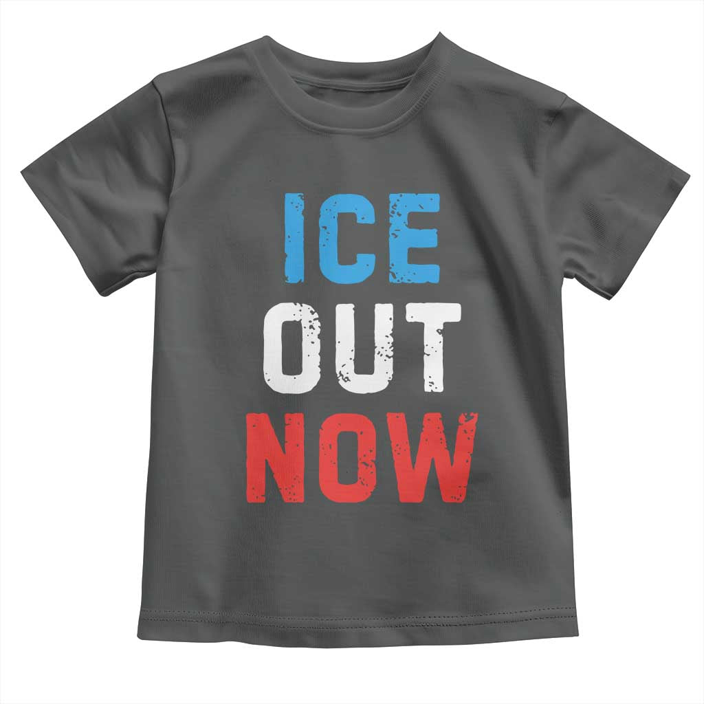 Ice Out Toddler T Shirt Minneapolis Resist ICE Immigration Rights Protest