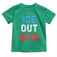 Ice Out Toddler T Shirt Minneapolis Resist ICE Immigration Rights Protest