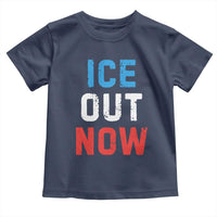 Ice Out Toddler T Shirt Minneapolis Resist ICE Immigration Rights Protest