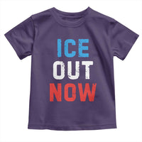 Ice Out Toddler T Shirt Minneapolis Resist ICE Immigration Rights Protest