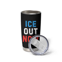 Ice Out Tumbler Cup Minneapolis Resist ICE Immigration Rights Protest