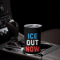 Ice Out Tumbler Cup Minneapolis Resist ICE Immigration Rights Protest