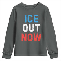 Ice Out Youth Sweatshirt Minneapolis Resist ICE Immigration Rights Protest
