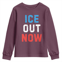 Ice Out Youth Sweatshirt Minneapolis Resist ICE Immigration Rights Protest