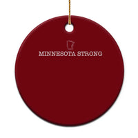 Minnesota Strong Ceramic Ornament Minneapolis Resist Anti ICE Immigration Protest