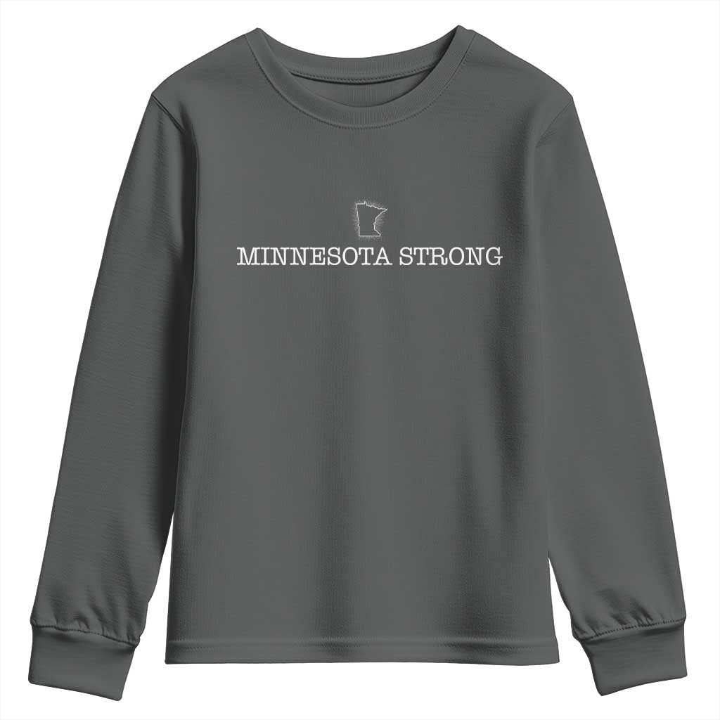 Minnesota Strong Youth Sweatshirt Minneapolis Resist Anti ICE Immigration Protest