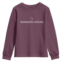 Minnesota Strong Youth Sweatshirt Minneapolis Resist Anti ICE Immigration Protest