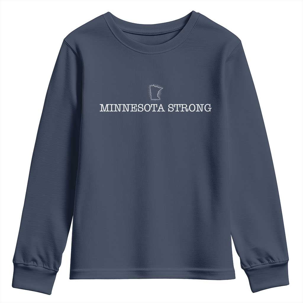 Minnesota Strong Youth Sweatshirt Minneapolis Resist Anti ICE Immigration Protest