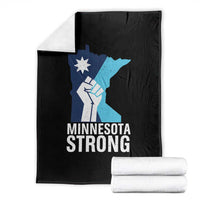 Minnesota Strong Throw Blanket Minneapolis Resist ICE Immigration Human Rights Protest