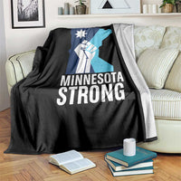 Minnesota Strong Throw Blanket Minneapolis Resist ICE Immigration Human Rights Protest